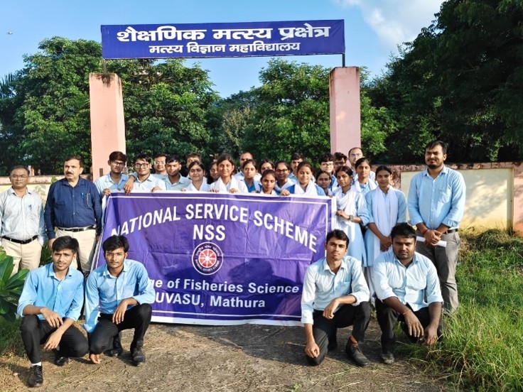 Cleanness drive at Instructional Fish Farm 