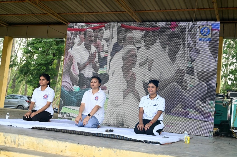 Celebration of International Yoga Day 