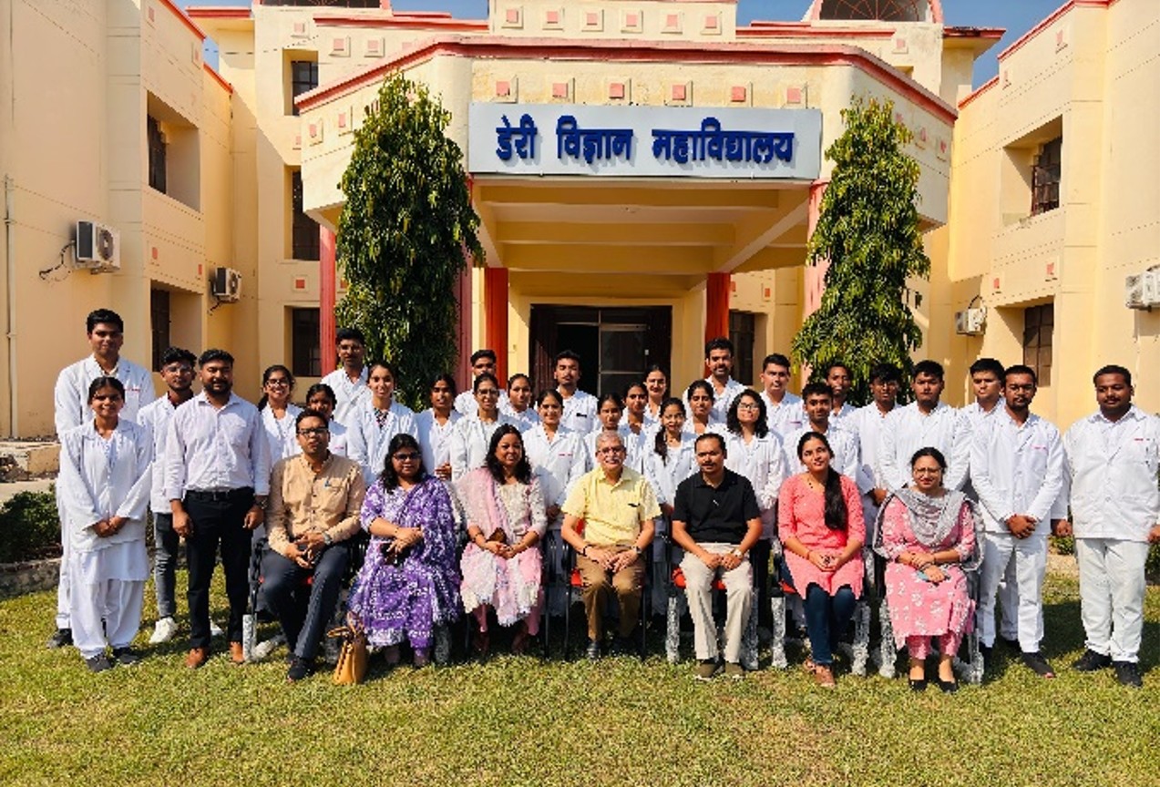 Expert Lecture by Dr. Sudhir Uprit (Dean College of Dairy and food Technology, Dau Shri Vasudev Chandrakar Kamdhenu Vishwavidyalaya, Raipur, Chattisgarh (18 October, 2024)