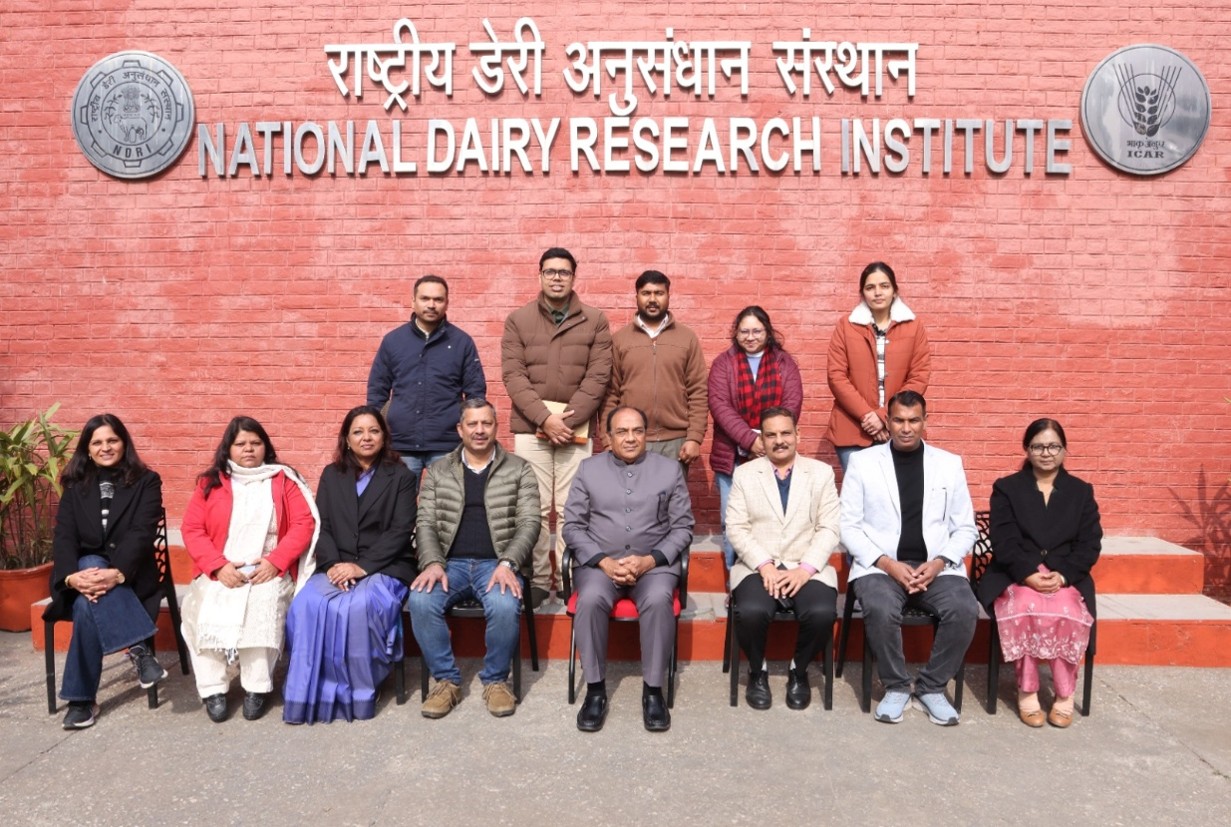 Faculty visit at ICAR-National Dairy Research  