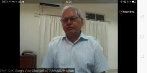 NAHEP inauguration event at DUVASU, July 2020