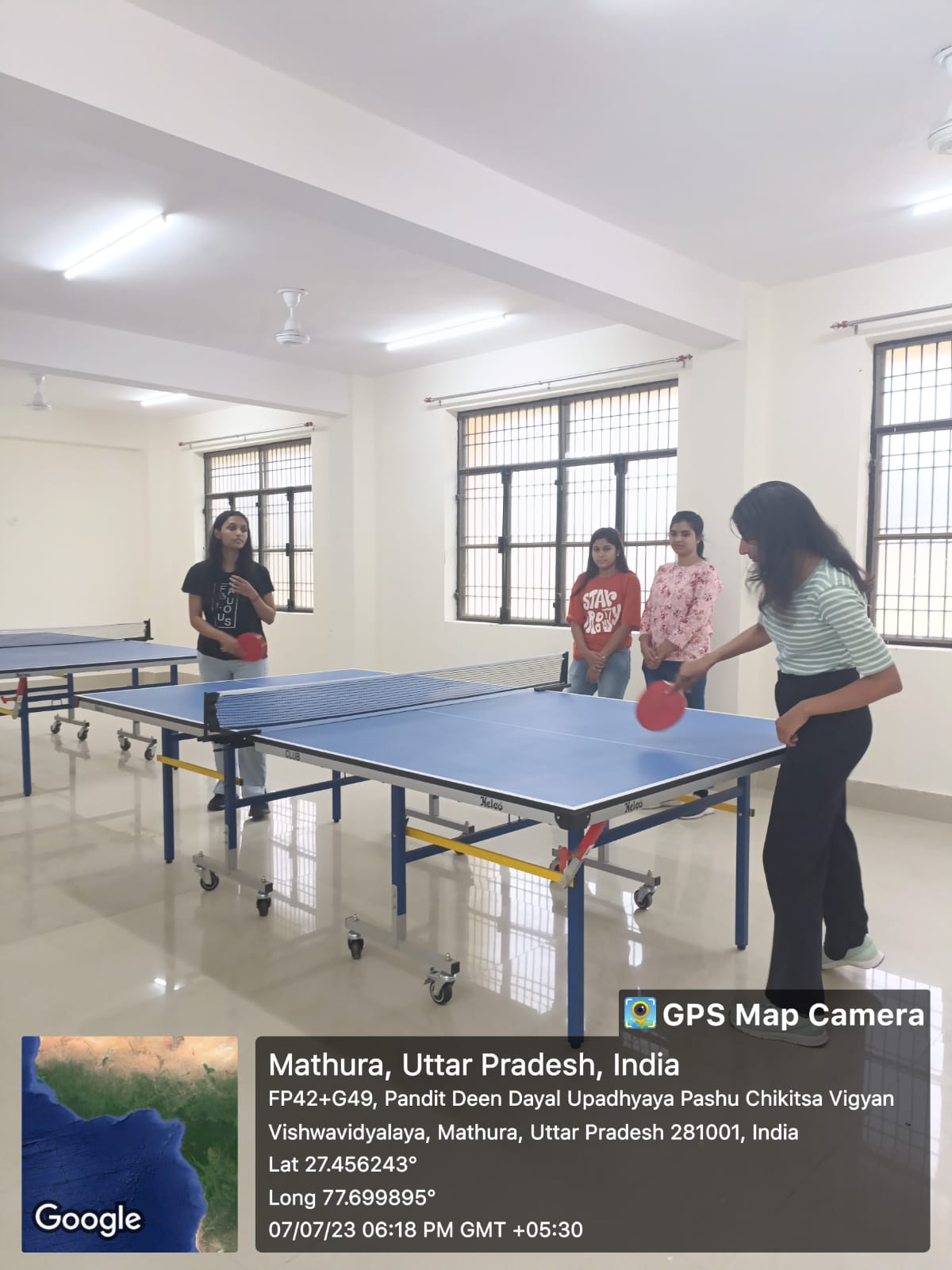 Recreation room — table tennis